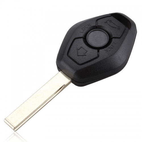 AS006001 HU92 Auto Remote key shell for BMW 3 button E38 E39