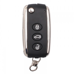 AS012001 Replacement New 3 Button Key Remote Blank Case Shell Cover Fob For Bentley Replacement Remote Key