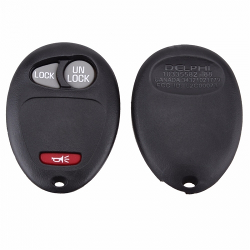 AS013002 New Keyless Entry Remote Shell 3 Button for Buick