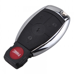 AS002009 Smart Remote Key Shell 3+1 Button Replacement for Benz With The Plastic Board Key Case For Car