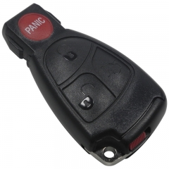 AS002011 3+1 buttons Remote Keyless Smart Key fob Case Shell With Battery Holder clip for Mercedes For Benz