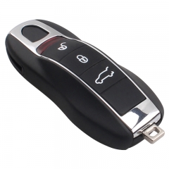 AS005009 New 3 Buttons Smart Remote Key Shell Fob Key Case For Porsche Cayenne Panamera