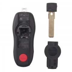 AS005007 New 3 +1 4 Buttons Smart Remote Key Shell Fob Key Case For Porsche Cayenne Panamera 2010-2012