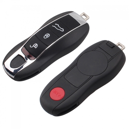 AS005007 New 3 +1 4 Buttons Smart Remote Key Shell Fob Key Case For Porsche Cayenne Panamera 2010-2012