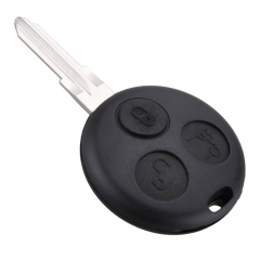 AS002007 Remote Key Shell Fits for Mercedes Benz SMART Fortwo 3 Buttons Keyless Entry Fob Case Cover Housing CITY ROADSTER Forfour