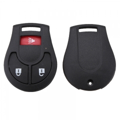 AS027019 2 +Panic Button Remote Key Case Shell for Nissan Cube Rogue Juke