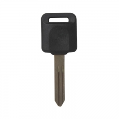 AS027004 Black portable Replacement Key Case Cover Uncut Ignition Blank Chipped Fob with Transponder key shell