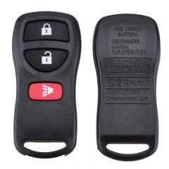 AS027017 for Nissan Tiida Livina X-Trail Qashqai Paladin Remote Key Shell 3 Button