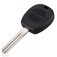 AS027001 2 Button Car Key Shell Combo Uncut Blade for Nissan Primera Micra Terrano Almera X Trail