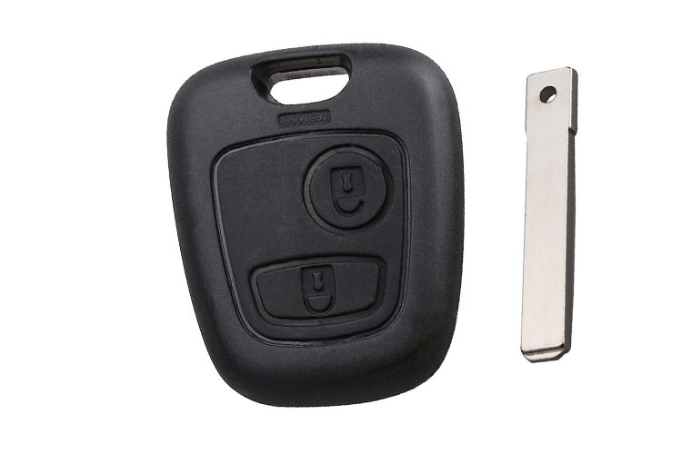 AK016005 For Citroen C1 C2 C3 C5 2 Button Remote Key (Without Groove ) 433MHZ ID46