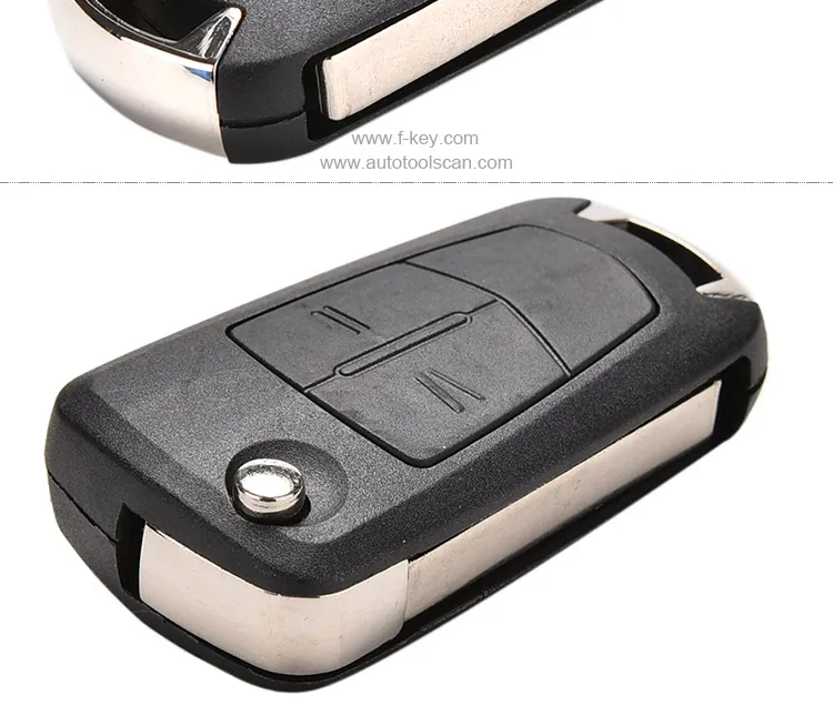 AK028019 2 Button Remote Car Key Fob 433Mhz PCF7941 for Vauxhall Opel Corsa D 2007-2012
