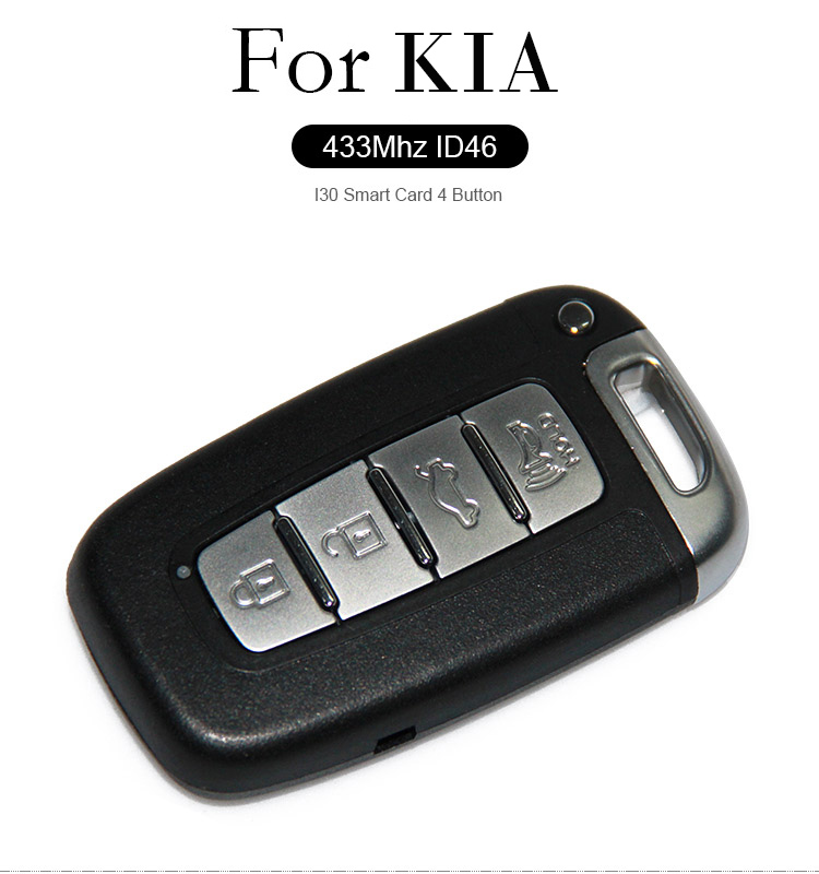 AK051005 For KIA keyless entry smart remote 433mhz Id46 fob transmitter SY5HMFNA04