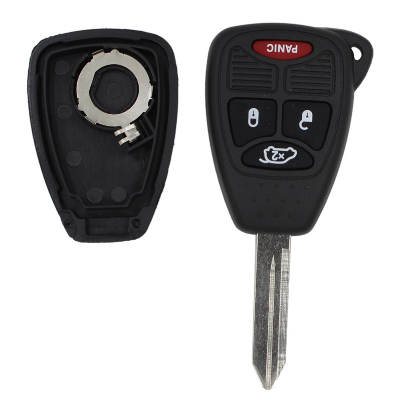 AS015028 Chrysler JEEP DODG 3+1button Remote Key Shell