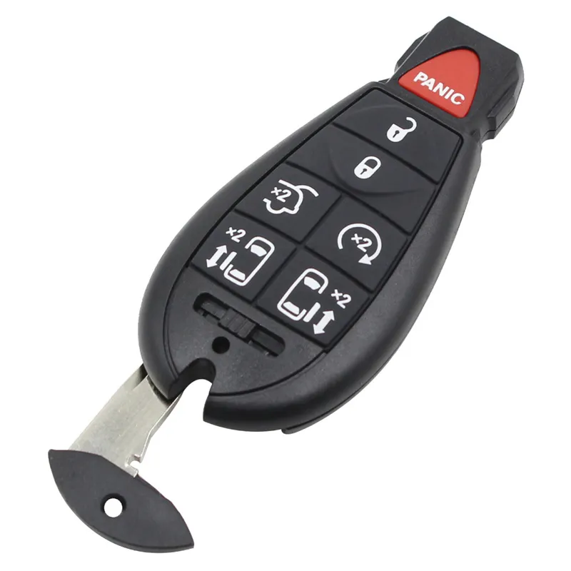 AS015035 7 Buttons Spare Remote Case Blank Smart Key Shell Case For Chrysler