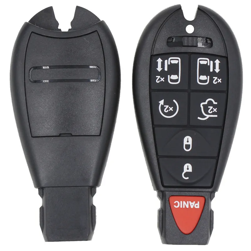 AS015035 7 Buttons Spare Remote Case Blank Smart Key Shell Case For Chrysler