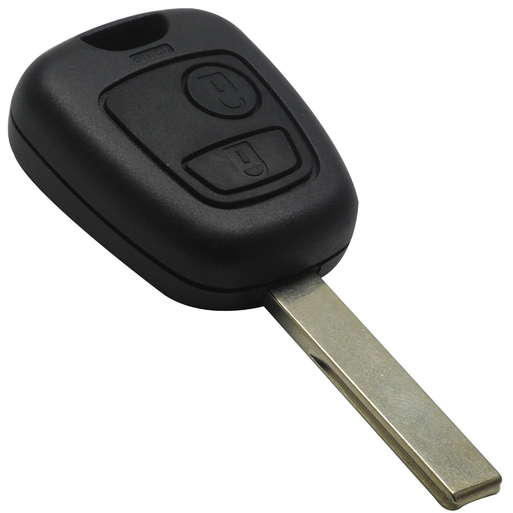 AS016002 For Citroen Remote Key Case 2 button Case For Citroen C2 C5 With Groove