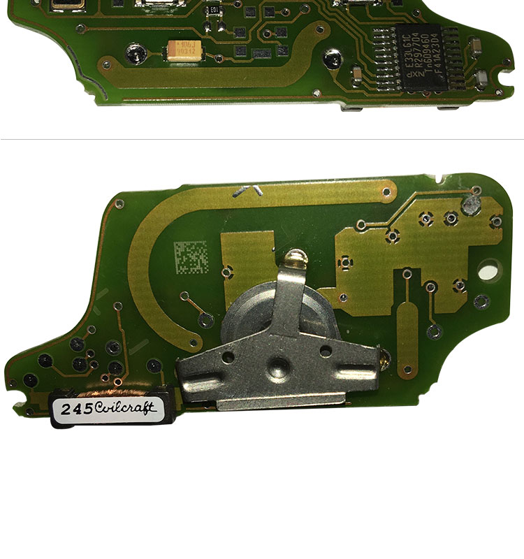 AK016027 FOR Citroen 0523 2 Button 433mhz ID46 PCF7941 E33C1002 ASK