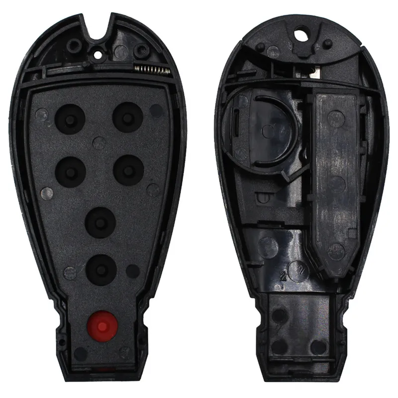 AS015029 2 +1Panic 3 Button Smart Remote Key Fob Shell Case For Chrysler
