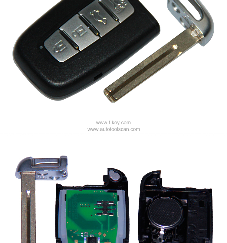 AK051005 For KIA keyless entry smart remote 433mhz Id46 fob transmitter SY5HMFNA04