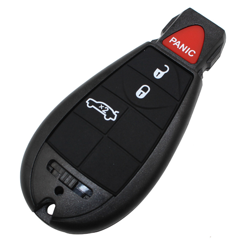 AS015030 Replacement 4 Button Keyless Entry Remote Key Shell Case For Dodge Chrysler JEEP