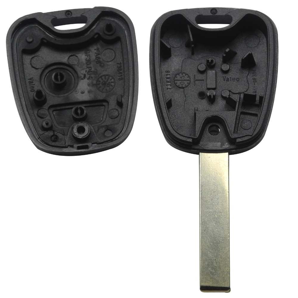 AS016002 For Citroen Remote Key Case 2 button Case For Citroen C2 C5 With Groove