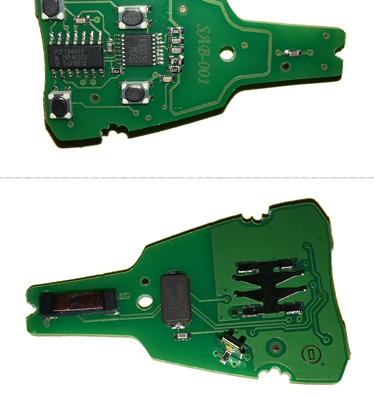 AK056001 For Saab 4 button Remote Key 434MHZ PCF7946chip