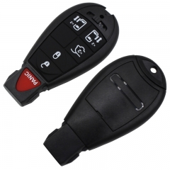 AS015033 New 6 Button 5+1 Smart Key Remote Key Case Shell For Dodge Chrysler Town Country 5+1