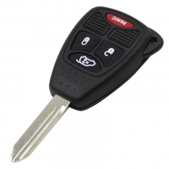 AS015028 for Chrysler JEEP DODG 3+1button Remote Key Shell