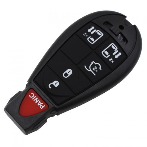 AS015033 New 6 Button 5+1 Smart Key Remote Key Case Shell For Dodge Chrysler Town Country 5+1