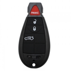 AS015030 Replacement 4 Button Keyless Entry Remote Key Shell Case For Dodge Chrysler JEEP