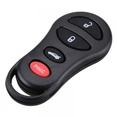 AS015004 4 Button Replacement Keyless Entry Remote Key Shell Case Button  for Chrysler Dodge Jeep