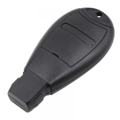 AS015034 New 5+1panic 6 Buttons Blank Uncut Remote Case Smart Key Shell For Dodge Chrysler Jeep
