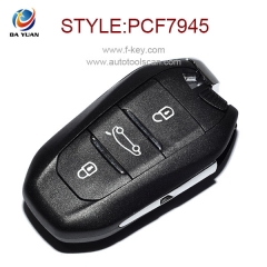 AK016011 Original for Citroen C4L 3 Button Smart Remote Key 434MHz ID46 PCF7945 Car Alarm Keyless Entry Fob