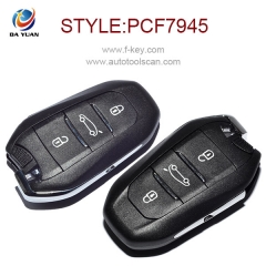 AK016011 Original for Citroen C4L 3 Button Smart Remote Key 434MHz ID46 PCF7945 Car Alarm Keyless Entry Fob