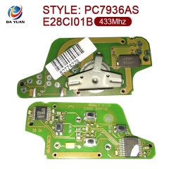 AK016029 FOR Citroen 0523 4 Button 433mhz ID46 PC7936AS  E28CI01B