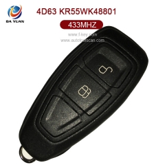 AK018059 for Ford Mondeo Smart Key Card 2 Button 433MHz 4D63 KR55WK48801