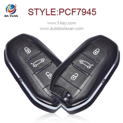 AK016011 Original for Citroen C4L 3 Button Smart Remote Key 434MHz ID46 PCF7945 Car Alarm Keyless Entry Fob