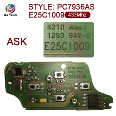 AK016028 for Citroen 0523 4 Button 433mhz ID46 PC7936AS  E25C1009