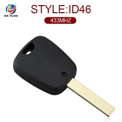 AK016004 for Citroen C5 Remote Key 2 Button 434MHZ ID46(with groove)