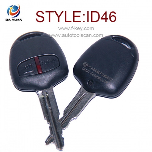 AK011014  Original for Mitsubishi Lancer Outlander 2 button remote key 433MHZ