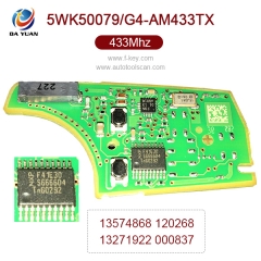 AK028017 For Opel GM 2 button flip remote key board 433MHZ ID46(PCF7937E)