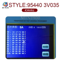 AK020037 for Hyundai Smart Remote Control Key 3+1 Button 434MHz 8A Chip 95440-3V035