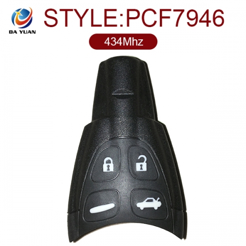 AK056001 for Saab 4 Button Remote Key 434MHz PCF7946 LTQSAAM433TX