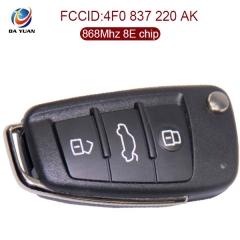 AK008023 for Audi A6 Q7 Smart Key 3 Button 868Mhz 8E 4F0 837 220 AK