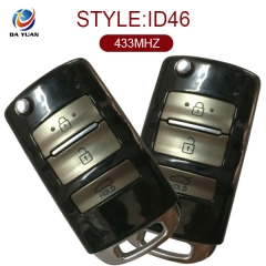 AK051011 for KIA K7 Flip Remote Key 3 Button 433MHz PCF7936