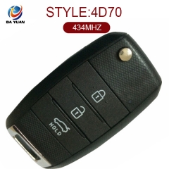 AK051006 for KIA K3 Flip Remote Key 3 Button 433MHz 4D70