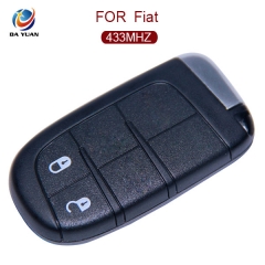 AK017007 for Fiat Keyless Entry Remote Key Fob 2 Button 433MHz PCF7945/7953