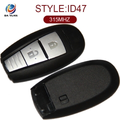 AK048003 for Suzuki SX4 5-CROSS VITARA SWIFT 2 button smart remote key fob 315MHZ ID47