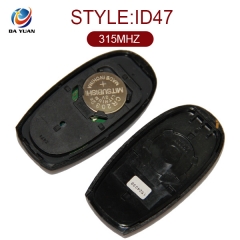 AK048003 for Suzuki SX4 5-CROSS VITARA SWIFT 2 button smart remote key fob 315MHZ ID47