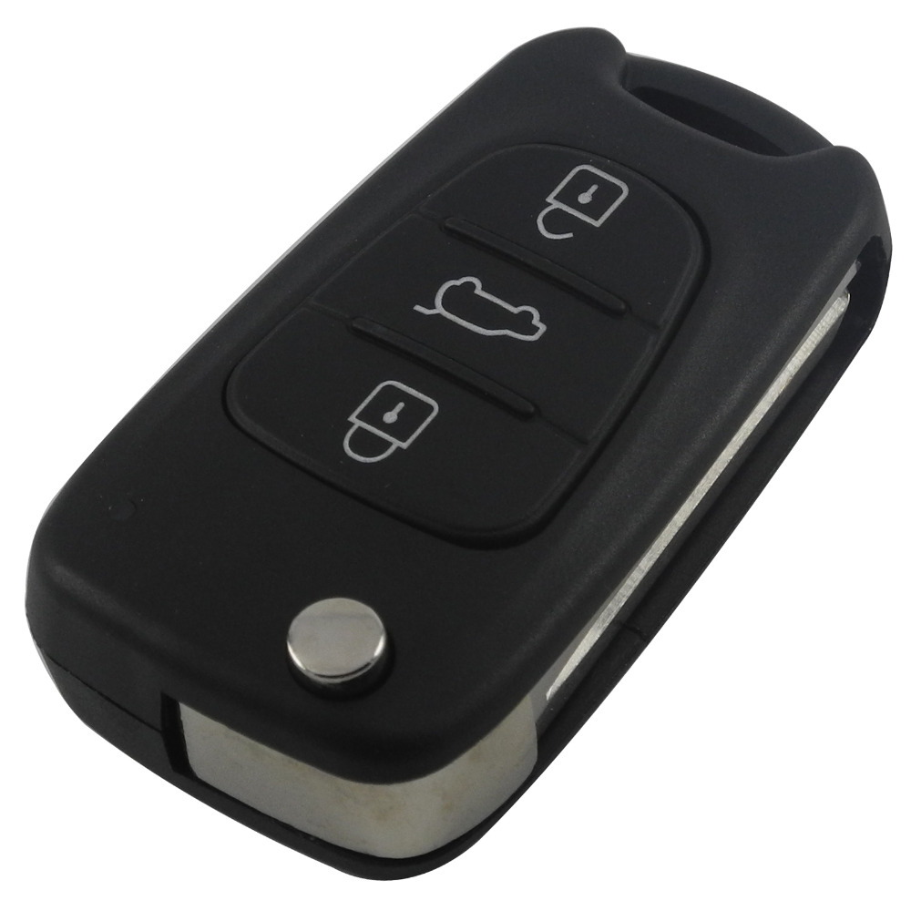 AS020021 For Hyundai 3 buttons Flip Remote Key Shell